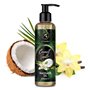 Huile de Massage Coco Vanille 200 ml - Huile d'Amande - Huile de Pépins de Raisin - Huile de Jojoba - Huile de Pépins de Pêche -