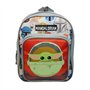 Bagtrotter Sac à Dos Maternelle 31 cm avec Poche Star Wars/The Mandalorian Baby Yoda Gris