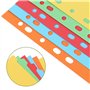 Eagle Lot de 10 intercalaires en papier durable 5 couleurs A4