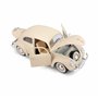 Bburago - 2043141 - Véhicule Miniature - Modèle À L'échelle - Volkswagen Käfer 1955 - Beige - Echelle 1/18