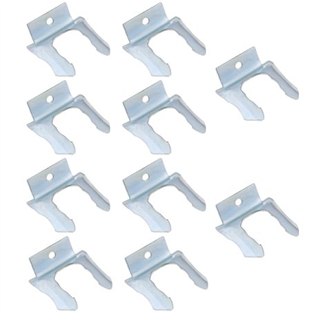 10pcs Clips de Tuyau de Frein de Voiture 1566993 994922 Collier de Retenue Ligne de Frein en Acier au Manganèse Support de Tuyau