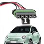 OTOTEC Faisceau de Câbles de Connecteur de Moteur D'essuie-Glace de Voiture 1254632670 Compatible avec Fiat Compatible avec Peug