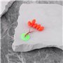 YINETTECH Lot de 60 perles flottantes pour bas de ligne Rouge 15 x 7 mm Compatible avec n'importe quelle longueur de crochet de