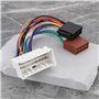 YINETTECH Lot de 2 Câbles Adaptateurs D'autoradio ISO Compatible avec Kia 2005+