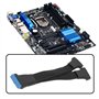 YINETTECH Câble d'extension Répartiteur USB 3.0 19/20 Broches 1 à 2 en Forme de Y Adaptateur Interne Répartiteur de Concentrateu