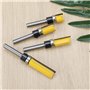 VGOL 4pcs Affleurant Garniture Routeur Bit Affleurant Garniture Modèle Routeur Bit ensemble Bois Top Roulement Fraise Outil pour