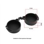 VGOL 2 Pièces 41-42mm Couvercle d'oculaire Caoutchouc Couvercle Protection Contre Pluie Jumelles Lentille Oculaire Accessoires d