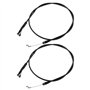 VGOL 2pcs Câbles d'embrayage pour Tondeuse à Gazon Câble d'entraînement de Roue Avant 313449MA Compatible avec Murray Compatible