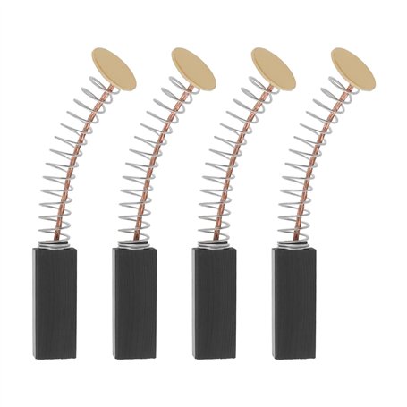 VGOL Lot de 4 balais de charbon compatibles avec Kenwood Chef A901 Compatible avec Kenwood Blender BL900 BL901 BL902 5 x 7 x 19