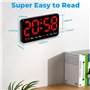 Horloge Numérique LED de 9 Pouces