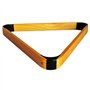 PRATYAHARA Support de Boules de Billard en Bois Support Triangulaire Solide Supports de Boules de Billard Triple Angle Supports