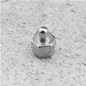 eMagTech 1 Set Jeu de Verrous de Bouchon de Réservoir de Carburant en Acier Inoxydable avec 2 Clés Antirouille pour Réservoir de