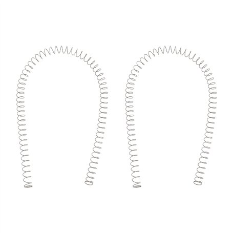 eMagTech Lot de 2 ressorts à cloueur en acier inoxydable 304 - Ressorts de compression de 35 cm - Pièces de ressort de retour co