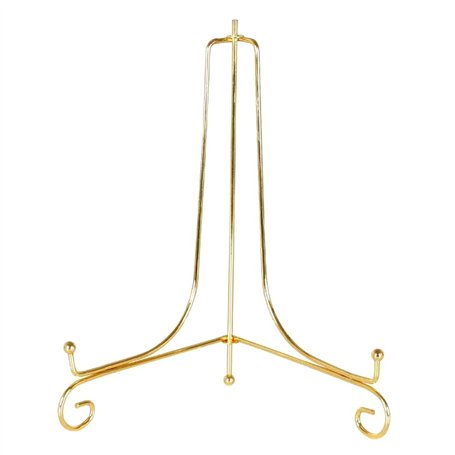 OVNSHVN Présentoir Doré Support Support de Livre Socle Photo Bol Cadre Plat Support D'Assiette Photo Chevalet Décor de Rangement