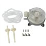 NISHZHU Pressostat différentiel d'air 50-500 Pa - Interrupteur micro-pression réglable