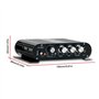 FVZWKHD -838 Amplificateur de Puissance HiFi 2.1 Canaux 80 W X 2 Amplificateur de Son Stéréo pour Basses avec Sortie Caisson de 
