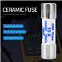 Dytabepl Lot de 6 multimètres 10 x 38 mm 1000 V 10 A Fusible cylindrique en céramique