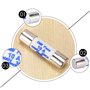 Dytabepl Lot de 6 multimètres 10 x 38 mm 1000 V 10 A Fusible cylindrique en céramique