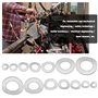 ECSiNG Lot de 350 rondelles élastiques ondulées en acier inoxydable 304 pour fixations domestiques, automobile et mécanique (M3
