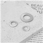ECSiNG Lot de 350 rondelles élastiques ondulées en acier inoxydable 304 pour fixations domestiques, automobile et mécanique (M3