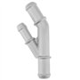 ECSiNG Tuyau de Liquide de Refroidissement en Aluminium à Bride en Y 1J0121087E Compatible avec VW MK4 1.8T 2000-2005 Et Audi TT