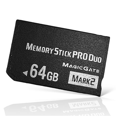 QUMOX Carte Mémoire Stick Pro Duo 64 Go Mark2 – Haute Capacité