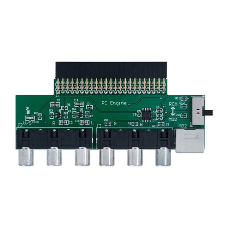 Mcbazel RGBS Video Booster Audio Signal Output Board for NEC PC Engine/TurboGrafx-16 Console