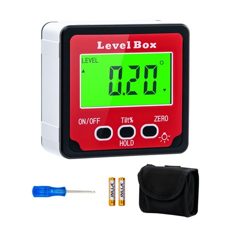 Tolesum 4 * 90° Inclinomètre Numérique