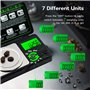 Wigearss Balance Numérique de Précision, 50g/0.001g de Précision, Mini Balance Milligramme avec Poids d'Étalonnage et Écran LCD