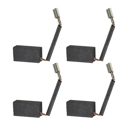 eMagTech 2 Paires Balais de Charbon D73 pour Tondeuse à Gazon 6x9x17.5mm Compatible avec Bosch Rotak 43 34 Ergoflex Tronçonneuse