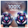 Oral-B Lot De 4 Brossettes De Rechange Radiant White, Authentiques, Noires, Brossage Avancé Grâce Aux Pétales De Polissage pour 