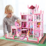 Maison de Rêve pour Filles,Jouet Fille 3 4 5 6 Ans,Maison de Poupée avec Poupée et lumière, Cadeau Fille 5-12 Ans Enfant Jouet…