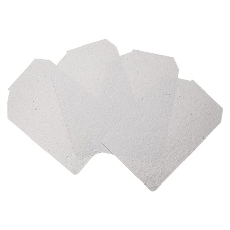 SG Store 4 Pièces Couvercles de Guide d'ondes Plaques de Mica Feuille Four à Micro-ondes Magnétron Couvercle de Protection Pièce