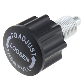 SG Store Lot de 4 boutons à ressort M16 pour vélo d'appartement, fitness, intérieur, réglage de la hauteur, 6,5 x 3,6 x 0,8 cm,  SG Store Lot de 4 boutons à ressort M16 pour vélo d'appartement