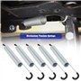 SG Store 5pcs Ressorts de Tension de Mécanisme 7 Pouces/176mm Ressorts de Tension à Double Crochet Ressorts en Acier Au Carbone