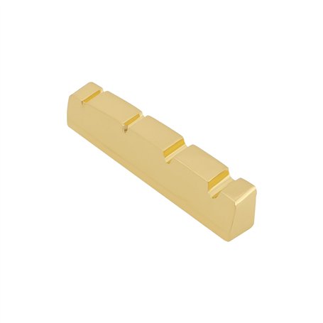 SG Store 1 écrou de Guitare Basse en Laiton à 4 Cordes 43 X 9 X 6 Mm Pré-fendu pour Accessoires de Guitare Basse électrique PB
