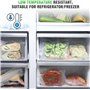 KitchenBoss Rouleau Sous Vide Alimentaire:5 Rouleaux Sac Sous Vide Alimentaire, 28x3/20x1/15x1/300 cm, Film Sous Vide Alimentair