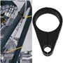 Briny River Collier de Serrage pour Câble d'embrayage de Guidon 32 Mm (1-1/4") Compatible avec Har-Ley Les Motos Noir