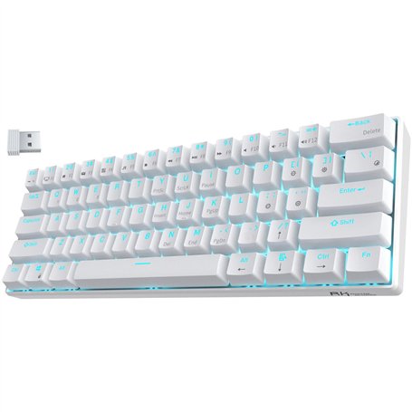 RK ROYAL KLUDGE RK61 Clavier de Jeu mécanique sans Fil 60%