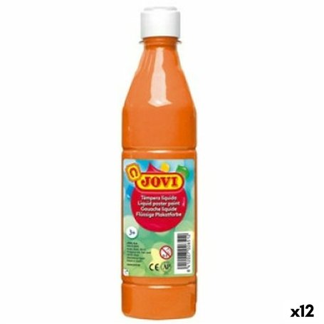 Gouache Jovi Orange 500 ml (12 Unités)