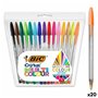 Ensemble de Stylos Bic Multicouleur 15 Pièces (20 Unités)
