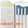 ZEBRA Mildliner WKT7-N-5C-N Stylo fluorescent [importation parallèle] (Friendly Mild Color)