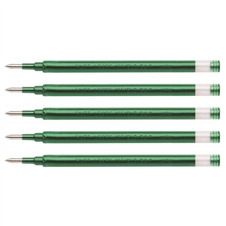 Pilot G2 07 Lot de 5 stylos à encre gel Vert
