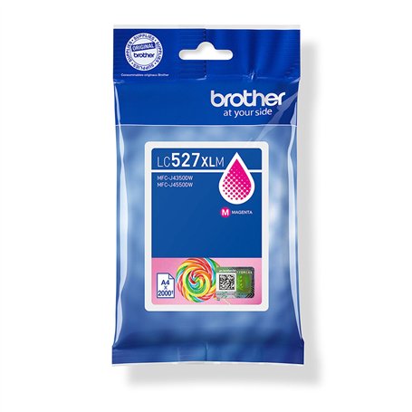 Cartouche d'encre originale Brother LC527XLM Multicouleur Magenta
