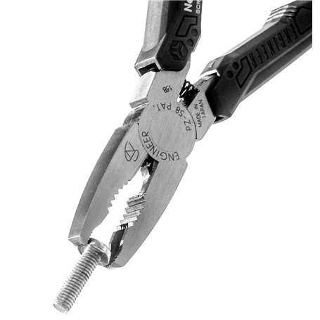 Pince de préhension/extracteur à vis multifonctions (mâchoires antidérapantes pour un retrait rapide de la vis endommagée) Fabri