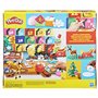 Play-Doh Calendrier de l'Avent des fêtes, Coffret de pâte à Modeler, pour Enfants, dès 3 Ans