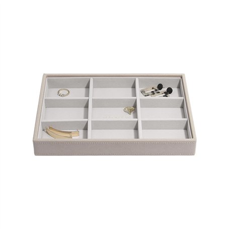 Stackers Boucles d'oreilles classiques Taupe