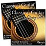 Adagio Pro Lot de 2 cordes en nylon pour guitare acoustique classique Tension moyenne