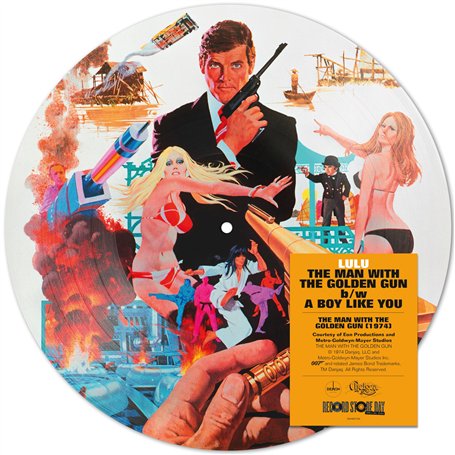 James Bond Man with The Golden Gun Picture Disc