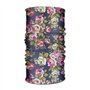 Navy Floral Print Multifunctional Magic Headwear 12-en-1 Men&Women Tube Scarf Facemask Headbands Neck Gaiter Bandana Balaclava H